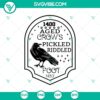 1400 Aged Crows Pickled Riddled Foot SVG featuring Halloween scary design perfect for Halloween projects.