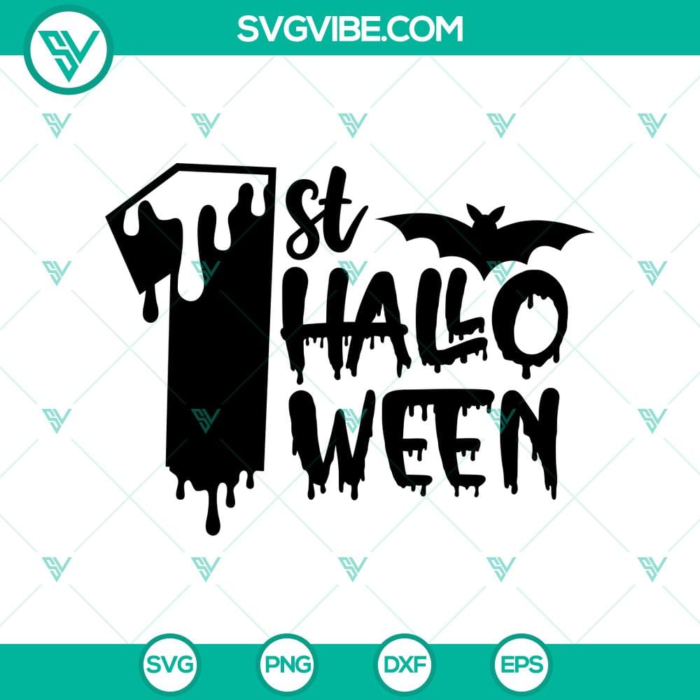 1st-halloween-black-svg-halloween-svg-scary-svg-oct-31-svg.jpg 1st Halloween Black SVG with creepy Oct 31 design, perfect for spooky projects.
