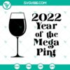 2022 Christmas Mega Pint SVG file with festive design for Year Of The Mega Pint celebration.