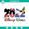 2022 Disney World SVG and Mickey Disney SVG File with Walt Disney World design, perfect for crafting projects and Disney lovers.