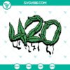 420 dripping cannabis leaves SVG download with weed and marijuana SVG images in PNG format.