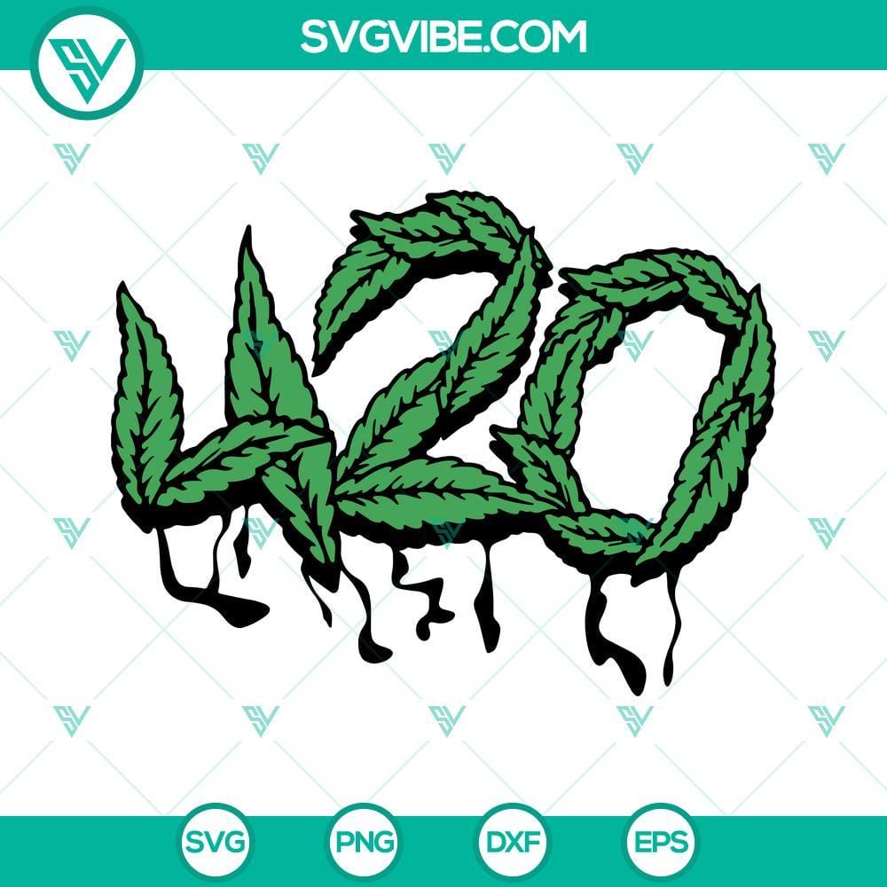 420-dripping-cannabis-leaves-svg-weed-svg-420-marijuana-svg-png-dxf-eps-cut-files-1-mockup.jpg 420 dripping cannabis leaves SVG download with weed and marijuana SVG images in PNG format.