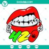 420 Lips Weed SVG Download with Stoner, Smoke Cannabis, and Marijuana elements for digital use.