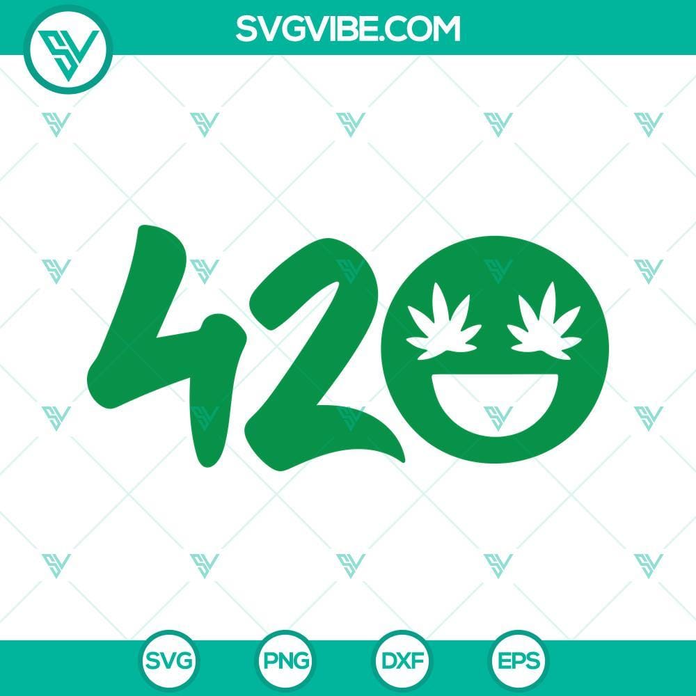 420-smiley-face-weed-svg-cannabis-svg-marijuana-svg-funny-weed-svg-png-dxf-eps-8-mockup.jpg Smiley face weed SVG files with cannabis and marijuana designs. Funny and playful marijuana-themed image for digital use.