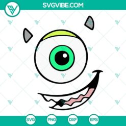 6 Monsters Inc SVG Files Bundle, Monsters Inc SVG File, Mike SVG Image, Sully SVG Files 4