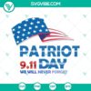 911 SVG bundle with Patriot Day and We Will Never Forget designs for remembrance, suitable for digital crafting projects.