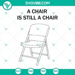 Folding chair SVG download, trendy design for digital projects.