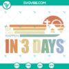 Three Days SVG Files PNG DXF EPS with various designs for digital crafting projects.