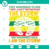 African woman SVG design with empowering quote "They Whispered To Her You Cannot Withstand The" in digital file.