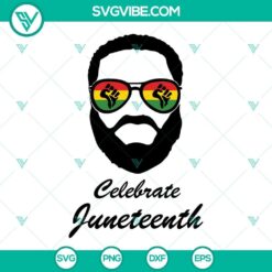 Afro Family Celebrate Juneteenth Svg, Black Women Messy Bun 4