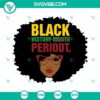 African American woman with afro hairstyle in a stylish SVG design for Black History Month celebration.
