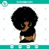 Collection of Afro Girl, Woman, Lady SVG images. Black Woman with beautiful afro hair design. Perfect for crafts, prints, and digital projects.