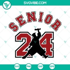 Air Senior 2024 SVG File Bundle, Senior 24 SVG Images, Class Of 2024 SVG Image, 5