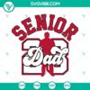 Air Senior 23 Dad SVG File featuring Class Of 2023 design, perfect for Senior 2023 celebration, ideal for SVG download.