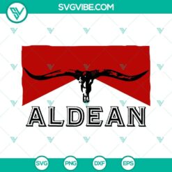 Jason Aldean bull skull SVG file for country music fans.