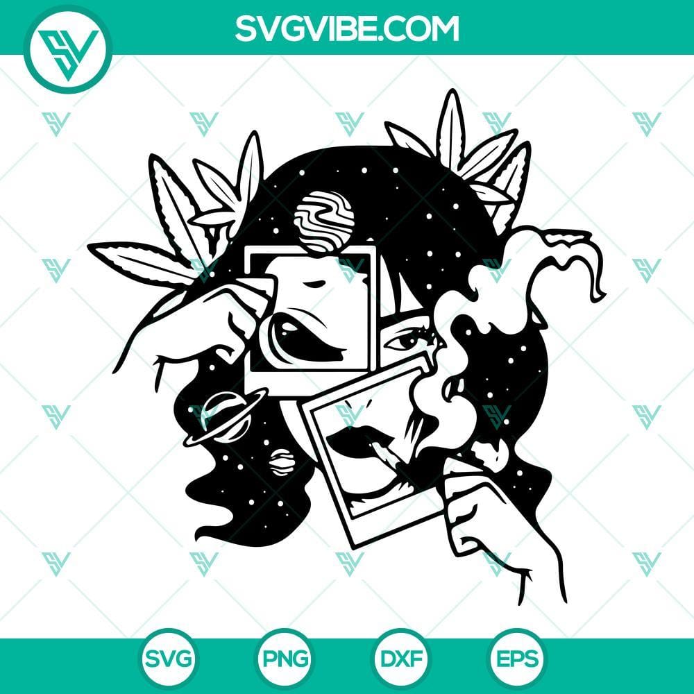 alien-girl-smoking-weed-svg-marijuana-svg-cannabis-svg-funny-420-svg-png-dxf-eps-3-mockup.jpg Alien girl smoking weed SVG with marijuana and cannabis elements, funny and unique design for download.