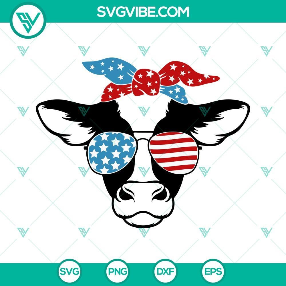 american-cow-head-svg-funny-4th-of-july-svg-cow-with-us-flag-bandana-and-sunglasses-svg-patriotic-heifer-svg-png-dxf-eps-9-mockup.jpg Cow with American flag head SVG, perfect for 4th of July celebrations. Funny and patriotic design for digital download.