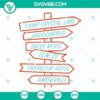 Vector set of American horror movie street SVG images in PNG, DXF, and EPS formats for Cricut and other cutting machines.