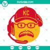 Andy Reid SVG design for Kansas City Chiefs fans. High-quality Coach Reid SVG file in PNG, DXF, and EPS formats for digital projects.