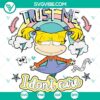 Trust Me I Don’t Care Angelica Pickles design in SVG and PNG format for Cricut, featuring Rugrats theme. Great for DIY crafts.