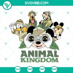 Animal Kingdom and Magical Kingdom SVG files for download with Vacay Mode design. Perfect for a fun and whimsical Best Day project.