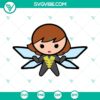 Ant Man And The Wasp SVG Bundle, Marvel super hero movie characters design for digital use. Ideal for crafting projects.