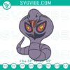 Arbok Pokémon machine embroidery designs, classic character file featuring detailed Arbok design for projects, crafts, and accessories.