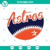 Houston Astros baseball SVG file with PNG, DXF, and EPS formats for Cricut crafting.