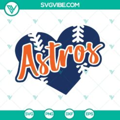 Houston Astros themed SVG design download with PNG, DXF, and EPS file formats for crafting projects.