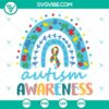 Autism awareness rainbow puzzle piece SVG images for autism inclusion, perfect for digital designs and projects.