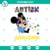 Autism Doesn’t Come With A Manual SVG Download featuring a heartwarming design with text "It Comes With A Grandma" ideal for craft projects.