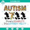 Autism puzzle SVG file with unique ability design, perfect for autism awareness projects and crafts.