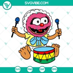 Baby Animal Muppet SVG Download featuring Muppet Babies in Cartoon SVG format, PNG, and DXF files for download.
