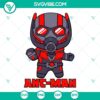 Baby Ant Man, Quantumania 2023 Super Hero Movies SVG PNG with comic character design elements for DIY craft projects.