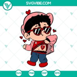 Baby Benito Sad Heart Tattoo SVG Download featuring Un Verano Sin Ti SVG Image, a Love Bad design.