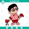 Baby Benito Valentines SVG File featuring Un San Valentin Sin Ti SVG Images inspired by Bad Bunny.