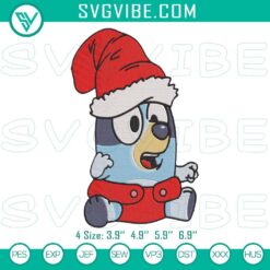 Baby Grinch Christmas gift embroidery file, Xmas Grinch design with festive details for holiday crafting.