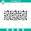 16oz Libbey can glass wrap SVG files featuring a cute farm animal design of a baby cow, ideal for creating a charming farm-themed cup.