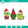 Cute Baby Grinch Gnomes SVG for Christmas, PNG DXF EPS Files for crafts.