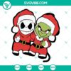 Baby Jack Grinch Mickey Mouse and Santa Grinch SVG bundle for download. Perfect for holiday crafts and projects.