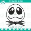 Jack Skellington baby face Halloween embroidery designs, spooky and cute pattern for Halloween decor.