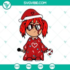 Baby Karol G Christmas SVG Images Bundle, Karol G Santa Hat Christmas 2