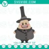 Cute Baby Mayor Halloween embroidery design inspired by The Nightmare Before Christmas. Perfect for digital projects.