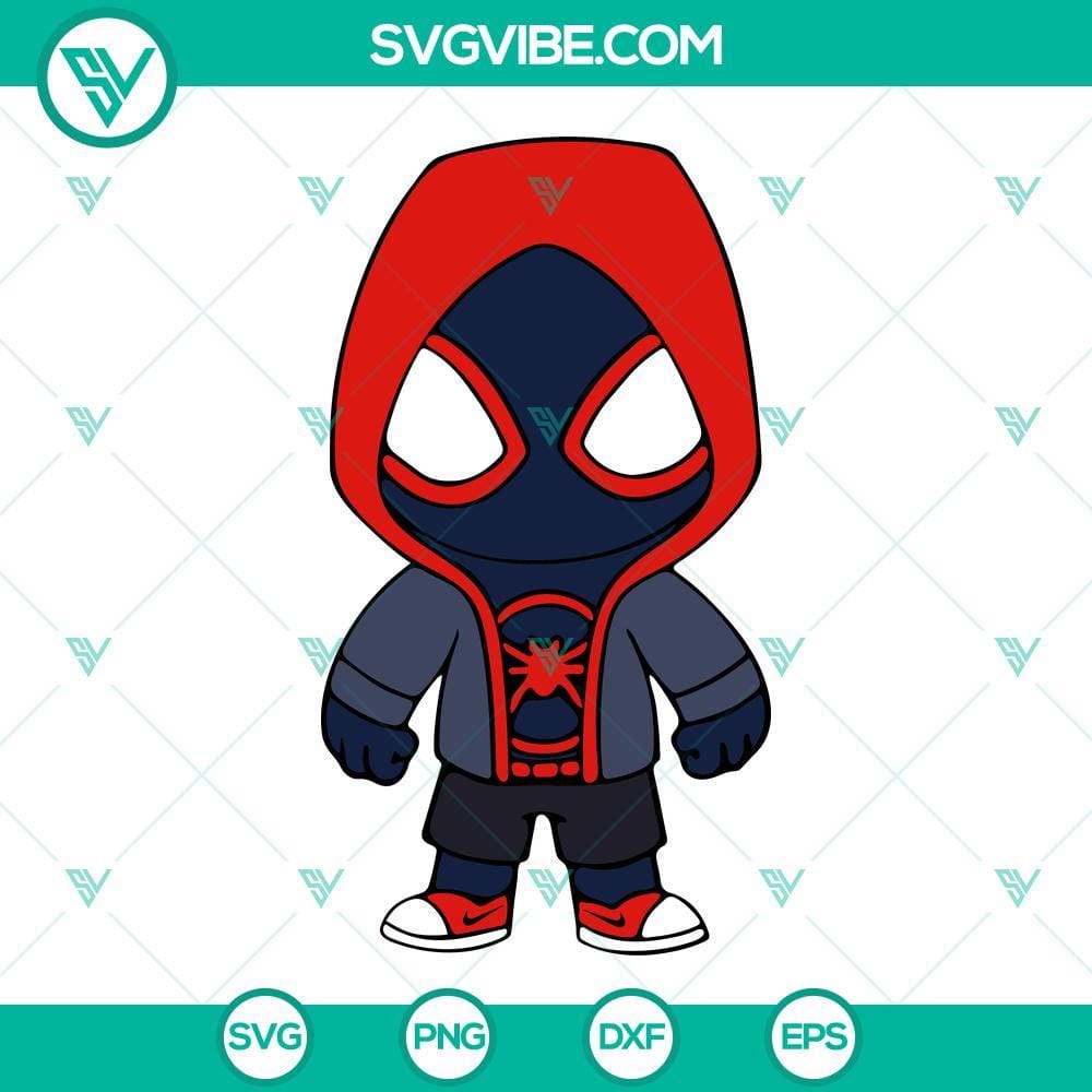 Baby Miles Morales SVG Bundle, Spider Man SVG, Black Spider Man SVG PNG DXF EPS Baby Miles Morales SVG Download Bundle, Spider Man SVG File, Black Spider Man 2