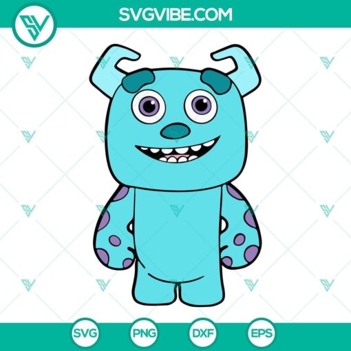 Baby Monsters Inc SVG Images Bundle, Sully SVG Files, Mike SVG File, Monsters SVG Image 2