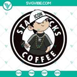Baby Peso Pluma SVG Files, Starbucks Logo SVG File, Music Regional Singer 2
