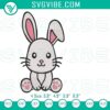 Adorable baby rabbit machine embroidery design with cute bunny motif for digital use.