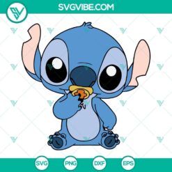 Baby Stitch SVG Image Bundle, Stitch SVG Download, Baby Stitch SVG Files PNG DXF EPS 4