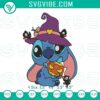 Baby Stitch pumpkin Halloween embroidery design file for stitching.