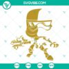 Baby Stormtrooper SVG file with cute Star Wars movie character design available in PNG and DXF formats. Perfect for crafts.